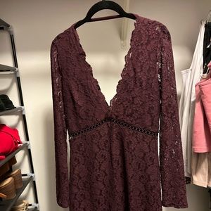 Purple Express Dress
